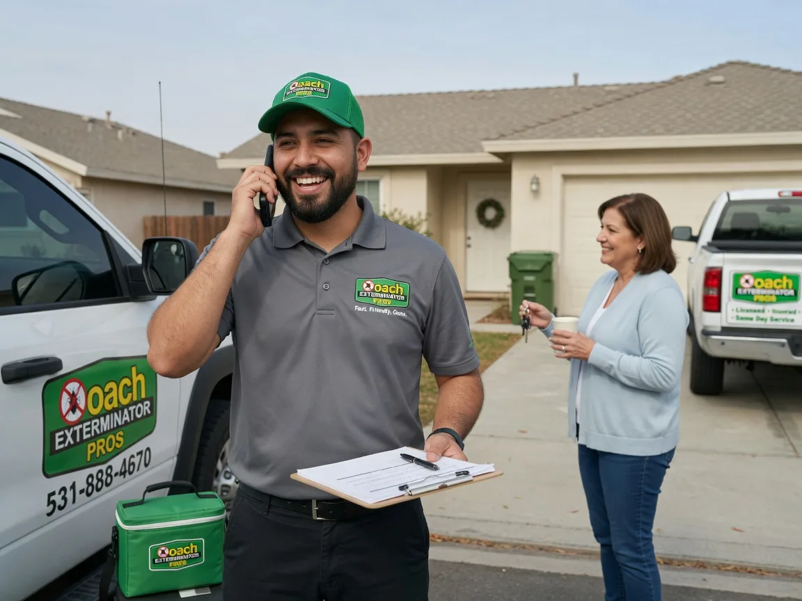 Pest Control Roach Exterminator East Fultonham, OH FAQs
